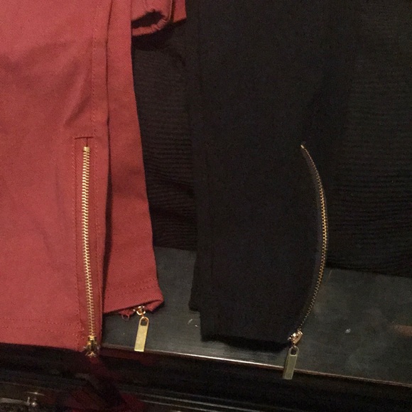 Denim leggings pink or black - Picture 4 of 4